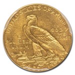 1908 $2.50 Indian Gold Quarter Eagle MS-62 PCGS