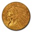 1908 $2.50 Indian Gold Quarter Eagle MS-64+ PCGS CAC
