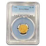 1908 $2.50 Indian Gold Quarter Eagle MS-64 PCGS