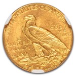 1908 $2.50 Indian Gold Quarter Eagle MS-65 NGC