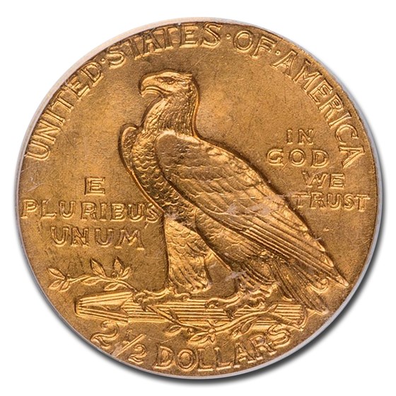 Buy 1908 $2.50 Indian Gold Quarter Eagle MS-65 PCGS | APMEX