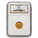 1908 $2.50 Indian Gold Quarter Eagle PF-67 NGC