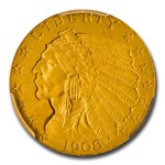 1908 $2.50 Indian Gold Quarter Eagle PR-66 PCGS