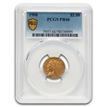 1908 $2.50 Indian Gold Quarter Eagle PR-66 PCGS