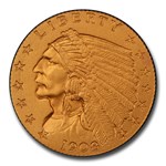 1908 $2.50 Indian Gold Quarter Eagle PR-67 PCGS