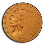 1908 $2.50 Indian Gold Quarter Eagle PR-67 PCGS