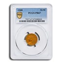 1908 $2.50 Indian Gold Quarter Eagle PR-67 PCGS
