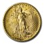 1908 $20 Saint-Gaudens Gold Double Eagle No Motto BU