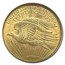 1908 $20 Saint-Gaudens Gold Double Eagle No Motto MS-63 NGC
