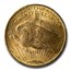 1908 $20 Saint-Gaudens Gold Double Eagle No Motto MS-63 PCGS