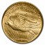1908 $20 Saint-Gaudens Gold Double Eagle No Motto MS-65 PCGS