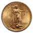 1908 $20 Saint-Gaudens Gold No Motto MS-65 PCGS (Rough Rider)