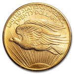 1908 $20 St Gaudens Gold Double Eagle No Motto MS-62 PCGS