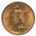 1908 $20 St. Gaudens Gold Double Eagle No Motto MS-64 PCGS CAC