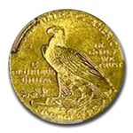 1908 $5 Indian Gold Half Eagle MS-63 PCGS (CAC)