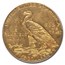 1908 $5 Indian Gold Half Eagle MS-63 PCGS