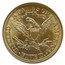 1908 $5 Liberty Gold Half Eagle MS-64 NGC