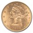 1908 $5 Liberty Gold Half Eagle MS-64 PCGS CAC