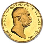 1908 Austria Gold 100 Corona Franz Joseph I PF-61 Cameo NGC