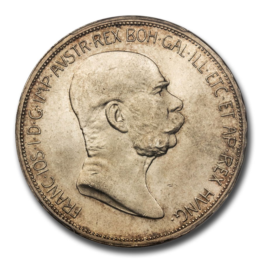 1908-austria-silver-5-corona-