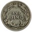 1908 Barber Dime Fine