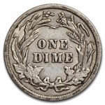 1908 Barber Dime XF