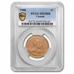 1908 Canada 5-Coin Specimen Set PCGS (w/ Original Box)