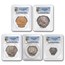 1908 Canada 5-Coin Specimen Set PCGS (w/ Original Box)
