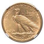 1908-D $10 Indian Gold Eagle No Motto AU-55 NGC