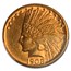 1908-D $10 Indian Gold Eagle No Motto AU-58 PCGS