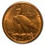 1908-D $10 Indian Gold Eagle No Motto AU-58 PCGS