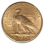 1908-D $10 Indian Gold Eagle w/Motto MS-63 PCGS
