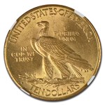 1908-D $10 Indian Gold Eagle w/Motto MS-64 NGC