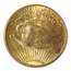 1908-D $20 Saint-Gaudens Gold No Motto MS-63 NGC