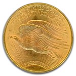 1908-D $20 St Gaudens Gold Double Eagle w/Motto MS-66 PCGS