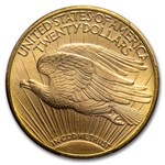 1908-D $20 St Gaudens Gold w/Motto MS-64 PCGS