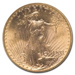 1908-D $20 St Gaudens Gold w/Motto MS-65 NGC