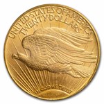 1908-D $20 St Gaudens Gold w/Motto MS-65 PCGS