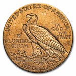 1908-D $5 Indian Gold Half Eagle AU