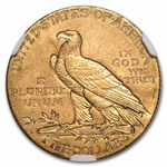 1908-D $5 Indian Gold Half Eagle MS-64 NGC