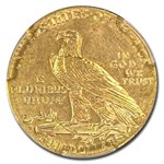 1908-D $5 Indian Gold Half Eagle MS-64 PCGS