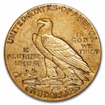 1908-D $5 Indian Gold Half Eagle XF