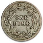 1908-D Barber Dime Fine