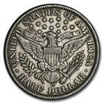 1908-D Barber Half Dollar XF
