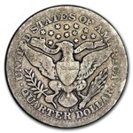 1908-D Barber Quarter Good/VG