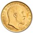 1908 Great Britain Gold Half Sovereign Edward VII BU