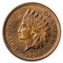1908 Indian Head Cent BU (Brown)