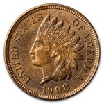 1908 Indian Head Cent BU (Brown)
