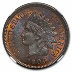 1908 Indian Head Cent MS-64 NGC (Red/Brown)