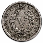 1908 Liberty Head V Nickel Fine